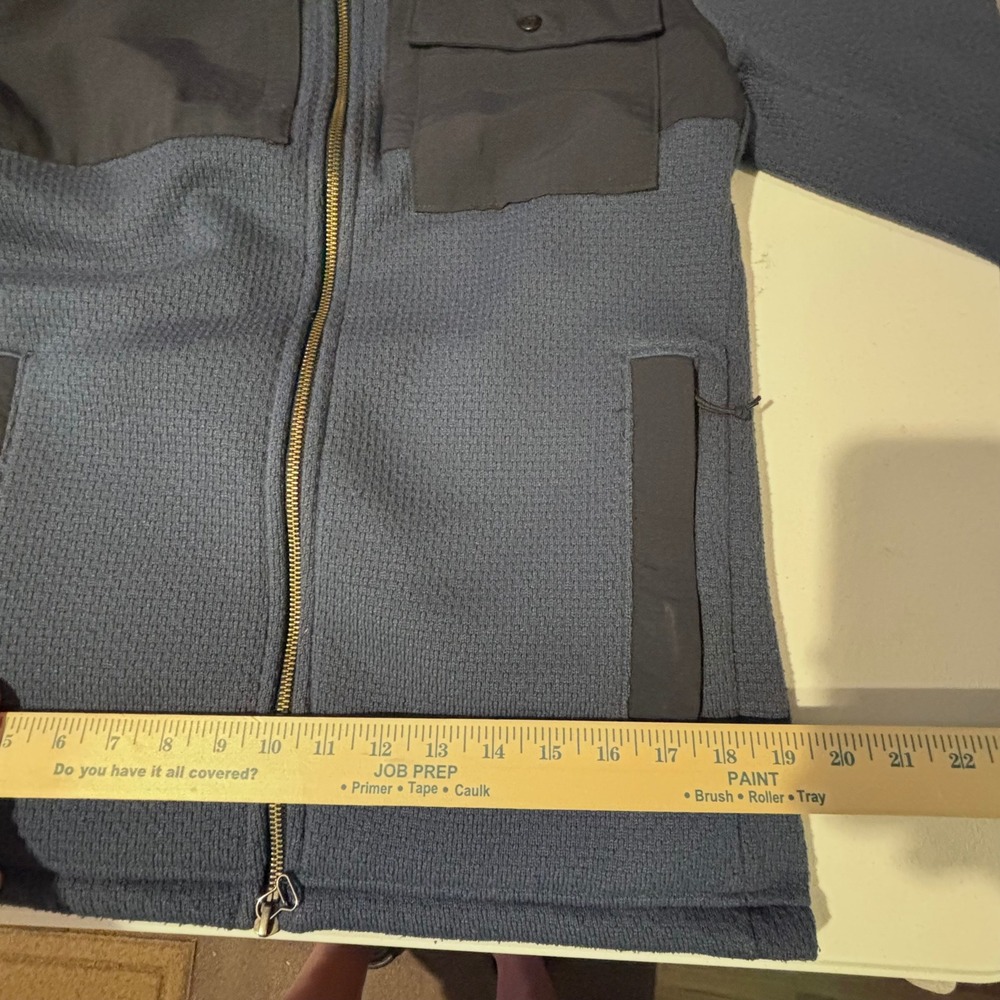 The North Face Mens Gray Full Zip Long Sleeve Jacket L Fleece Lined - Picture 13 of 13